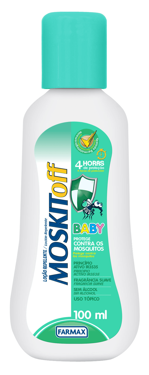 REPEL MOSKITOFF BABY LOCAO 100ML | FARMAX