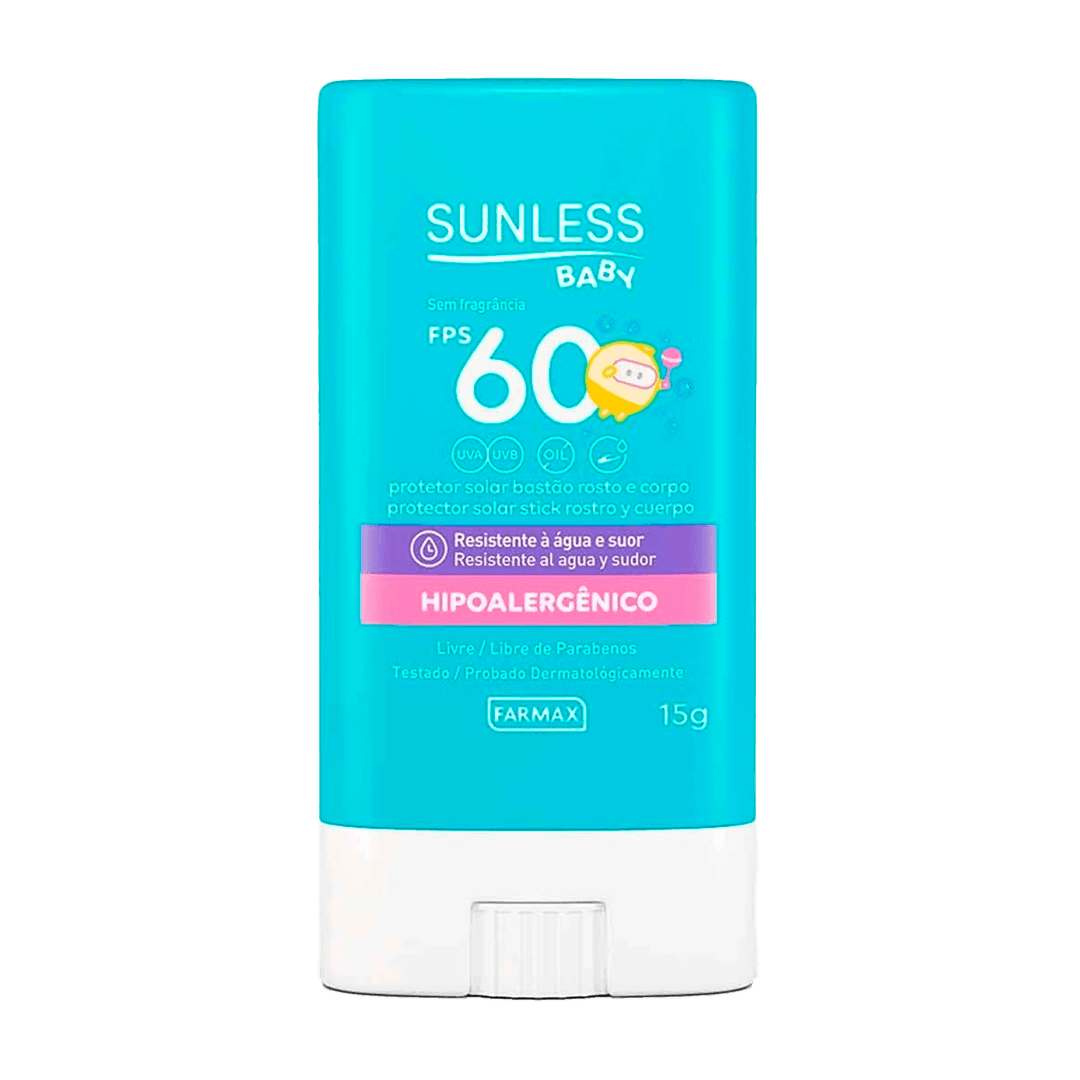 PROT SOLAR SUNLESS BABY BASTAO FPS60 15G | 3B PLASTICOS