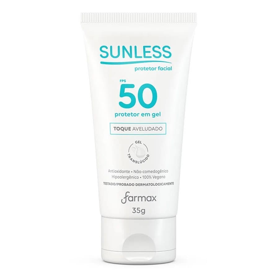 PROT SOLAR SUNLESS FACIAL TRANSLUCIDO FPS-50 35GR | FARMAX