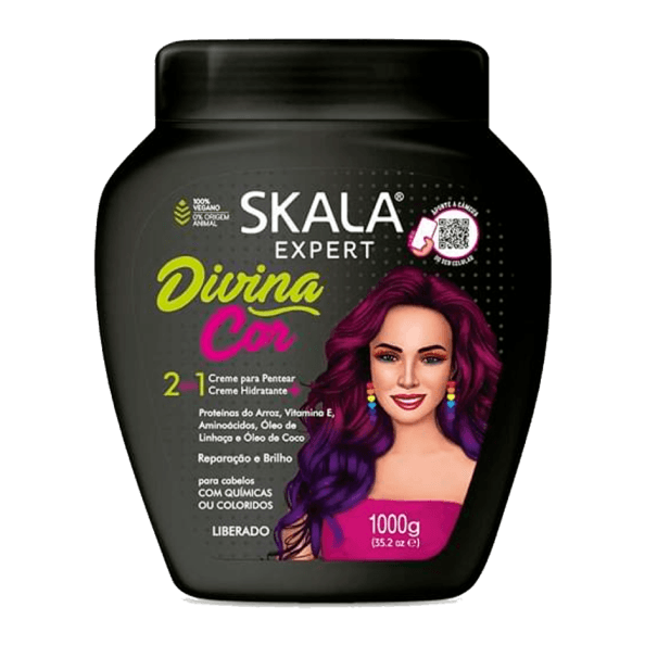 CR COND. TRAT SKALA DIVINA COR 1KG 22360 | SKALA COSMETICOS
