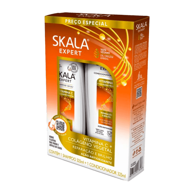 KIT SKALA SH+COND AVIT C COLAGENO 325ML 22372 | SKALA COSMETICOS