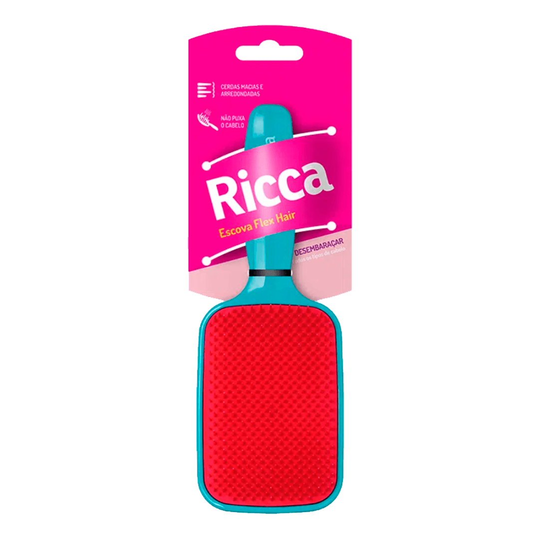 ESCOVA RICCA RAQUETE FLEX BLUE REF 451 | BELLIZ