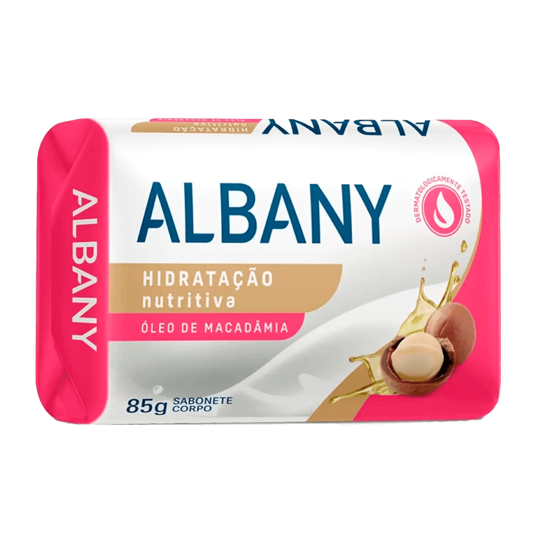 SAB ALBANY SUAVE 85G FEM ROSA | FLORA