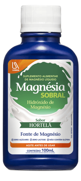 MAGNESIA SOBRAL HORTELA 100ML | FARMAX