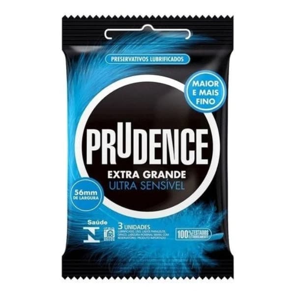 PRES PRUDENCE EXTRA GRANDE ULTRA SENSIVEL 3 UND | DKT DO BRASIL