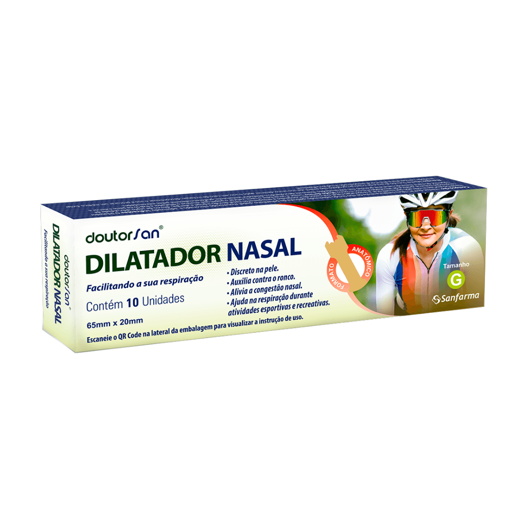DILATADOR NASAL DOUTORSAN  G 10 UN | SANFARMA