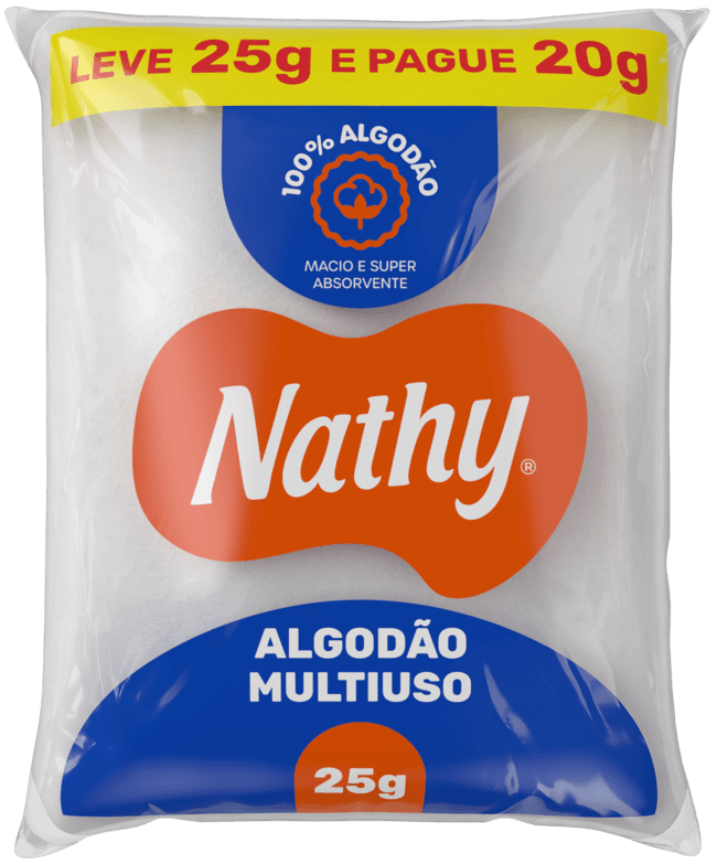 ALGODAO NATHY SAQUINHO 25GR | EURO MED