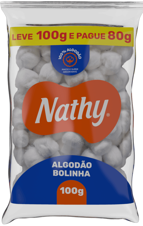 ALGODAO NATHY BOLAS 100GR | EURO MED