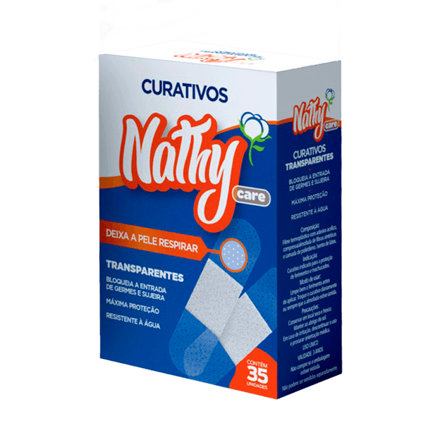 CURATIVOS NATHY TRANSPARENTE 35UN | EURO MED