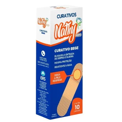 CURATIVOS NATHY BEGE 10UN | EURO MED