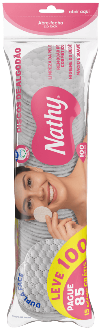 ALGODAO NATHY DISCO 100UN | EURO MED
