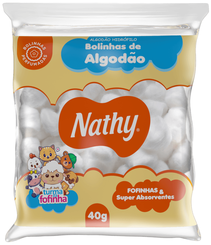 ALGODAO NATHYBABY BOLA 40GR | EURO MED