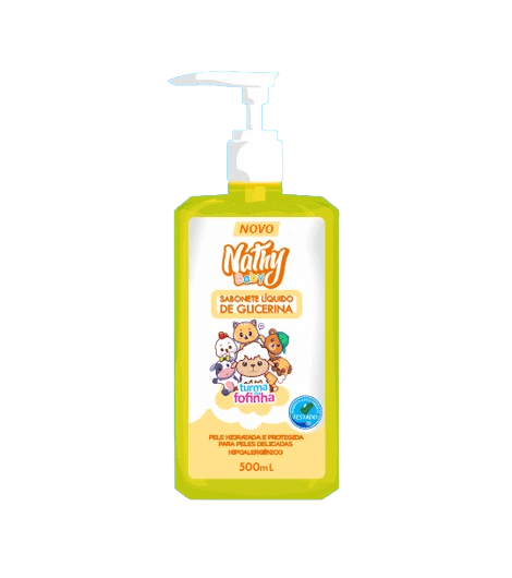 SAB LIQ TURMA DA FOFINHA NATHYBABY GLICERINA 500ML | EURO MED