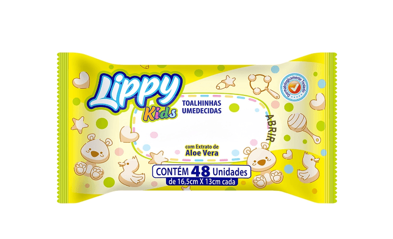 LENCO UMED LIPPY KIDS 48UN | 3B PLASTICOS