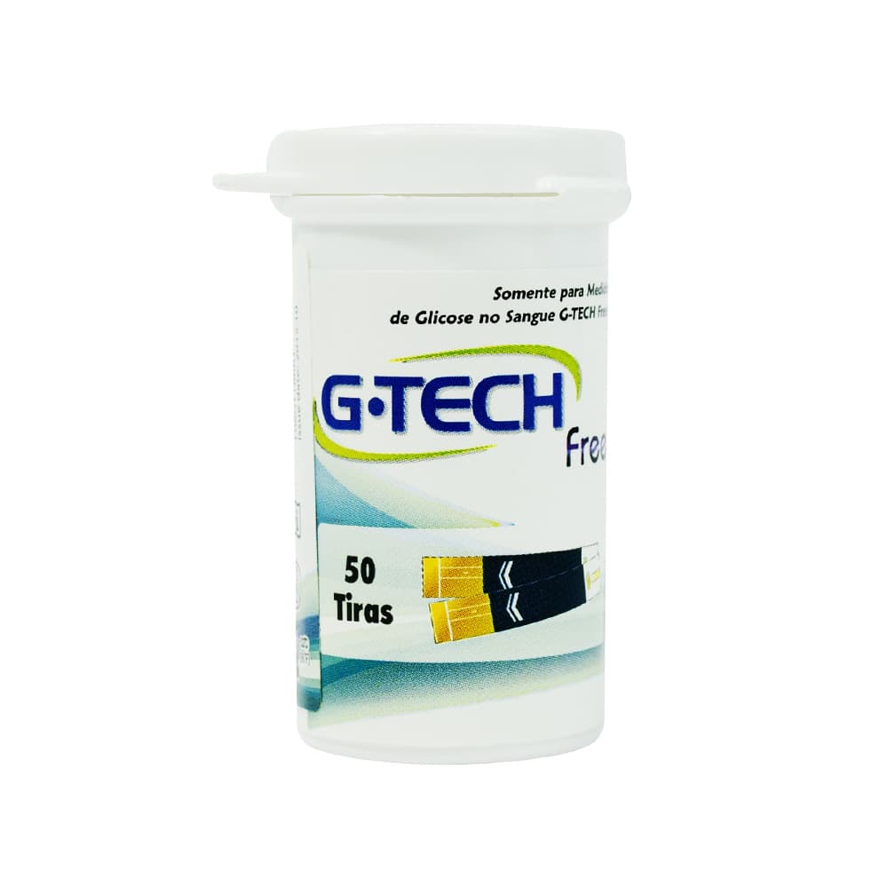 TIRAS REAGENTES G-TECH FREE1 50 UN | G TECH
