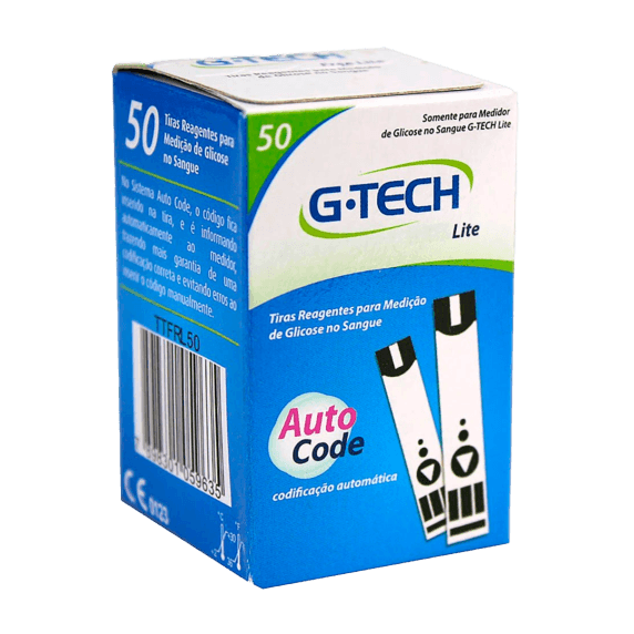 TIRAS REAGENTES G-TECH FREE LITE 50 UN | G TECH