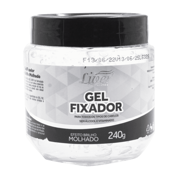 GEL FIX POTE LIVER INCOL 240GR 1 UN | LIVER COSMETICOS