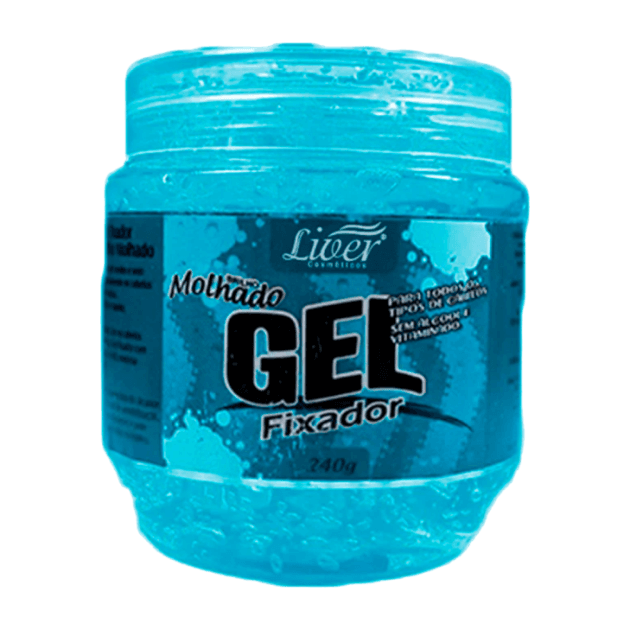 GEL FIX POTE LIVER AZUL 240GR 1 UN | LIVER COSMETICOS