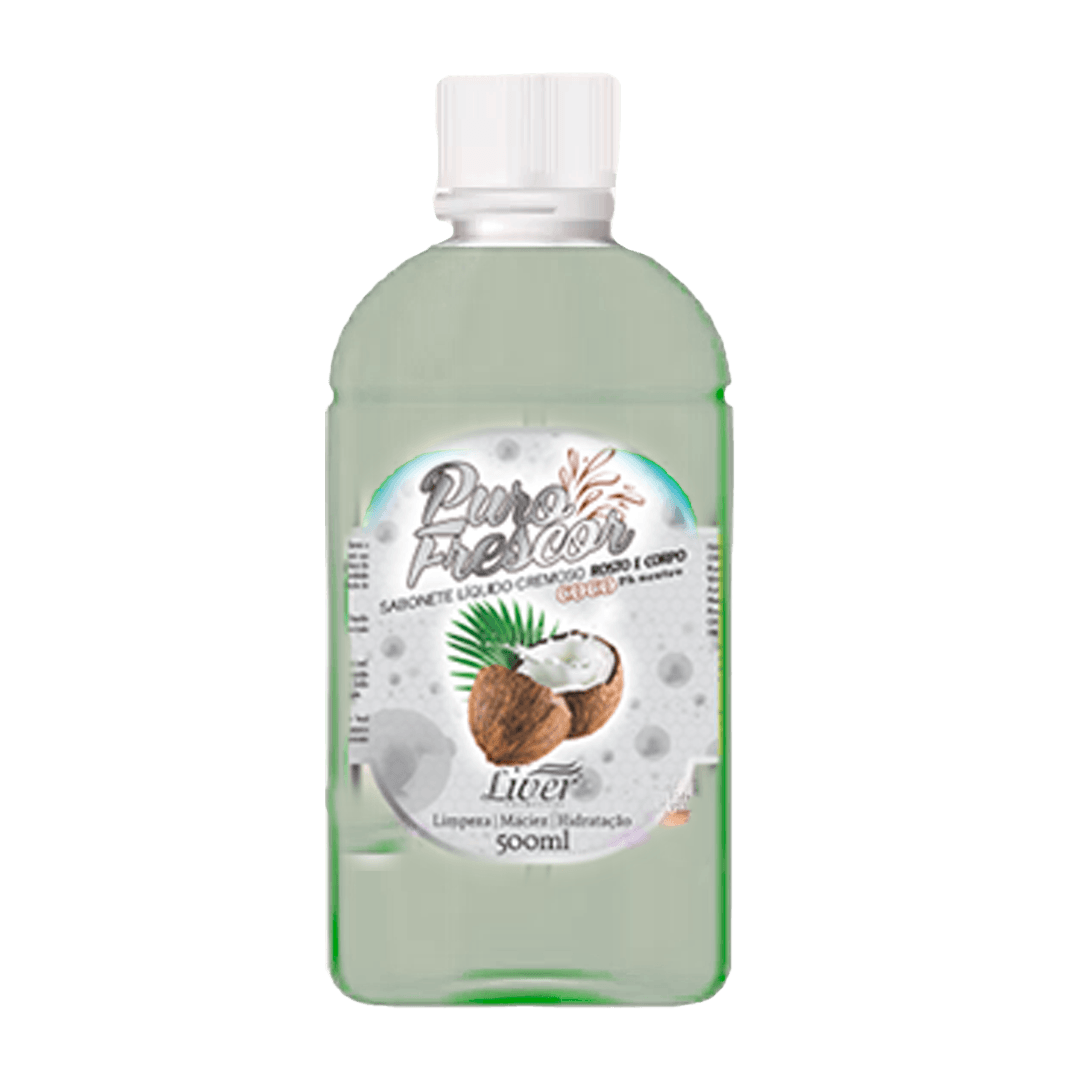 SAB LIQ PURO FRESCOR COCO 500ML | LIVER COSMETICOS
