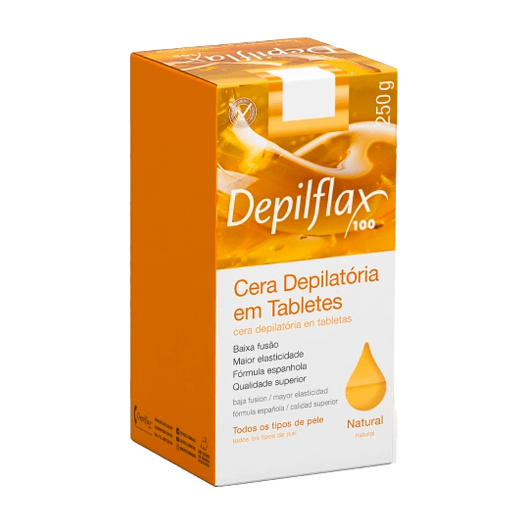 CERA QUENTE DEPILFLAX NATURAL 250GR | MAYSTAR
