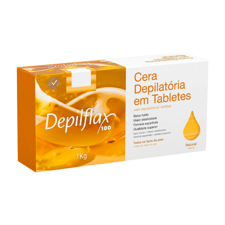 CERA QUENTE DEPILFLAX NATURAL 1KG | MAYSTAR