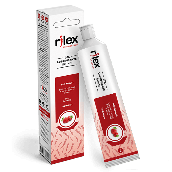 GEL LUB RILEX MORANGO 50GR | INOVATEX
