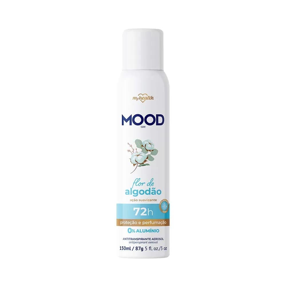 DES. MOOD AERO 72H FLOR ALGODAO 150ML | 3B PLASTICOS