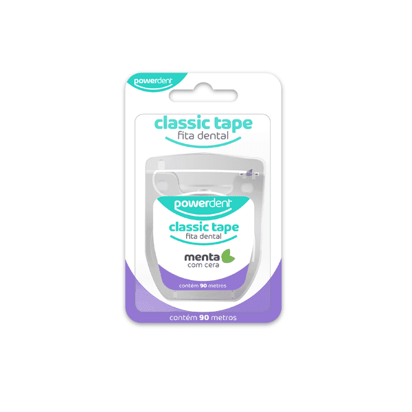 FIO DENTAL POWERDENT CLASSIC TAPE 90M | 3B PLASTICOS