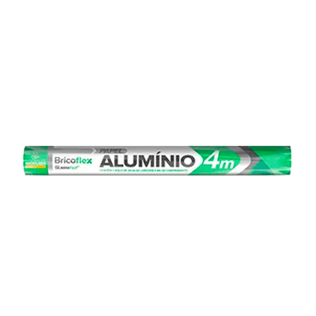 PAPEL ALUMINIO BRICOFLEX 45CMX4M