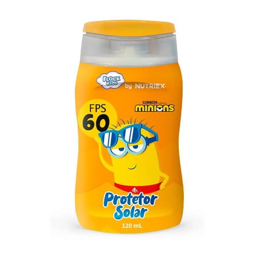 PROT SOLAR NUTRIEX KIDS MINIONS FPS60 120ML | 3B PLASTICOS