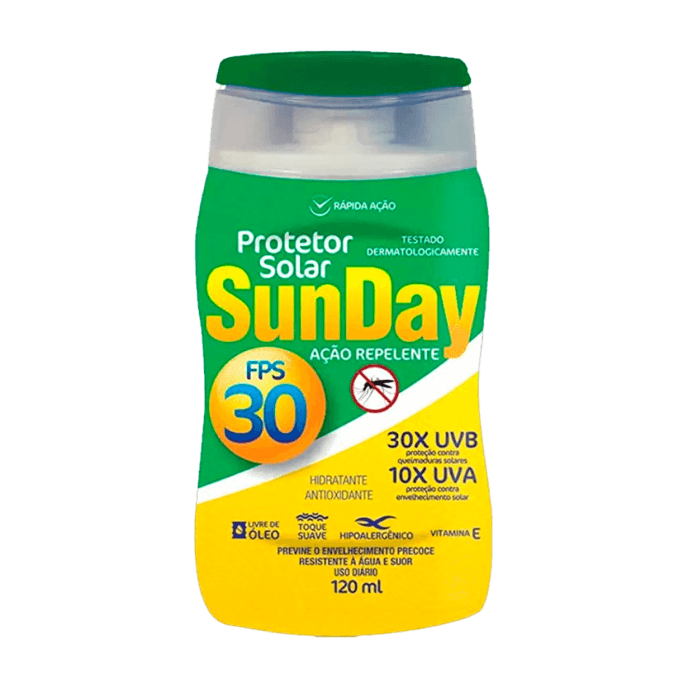 PROT SOLAR SUNDAY REPEL FPS30 NUTRIEX 120ML | 3B PLASTICOS