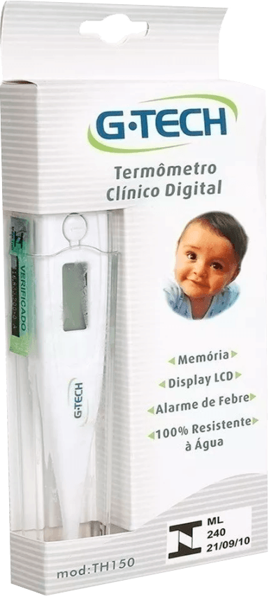 TERMOMETRO G-TECH DIGITAL BRANCO TH1027 1 UN | G TECH