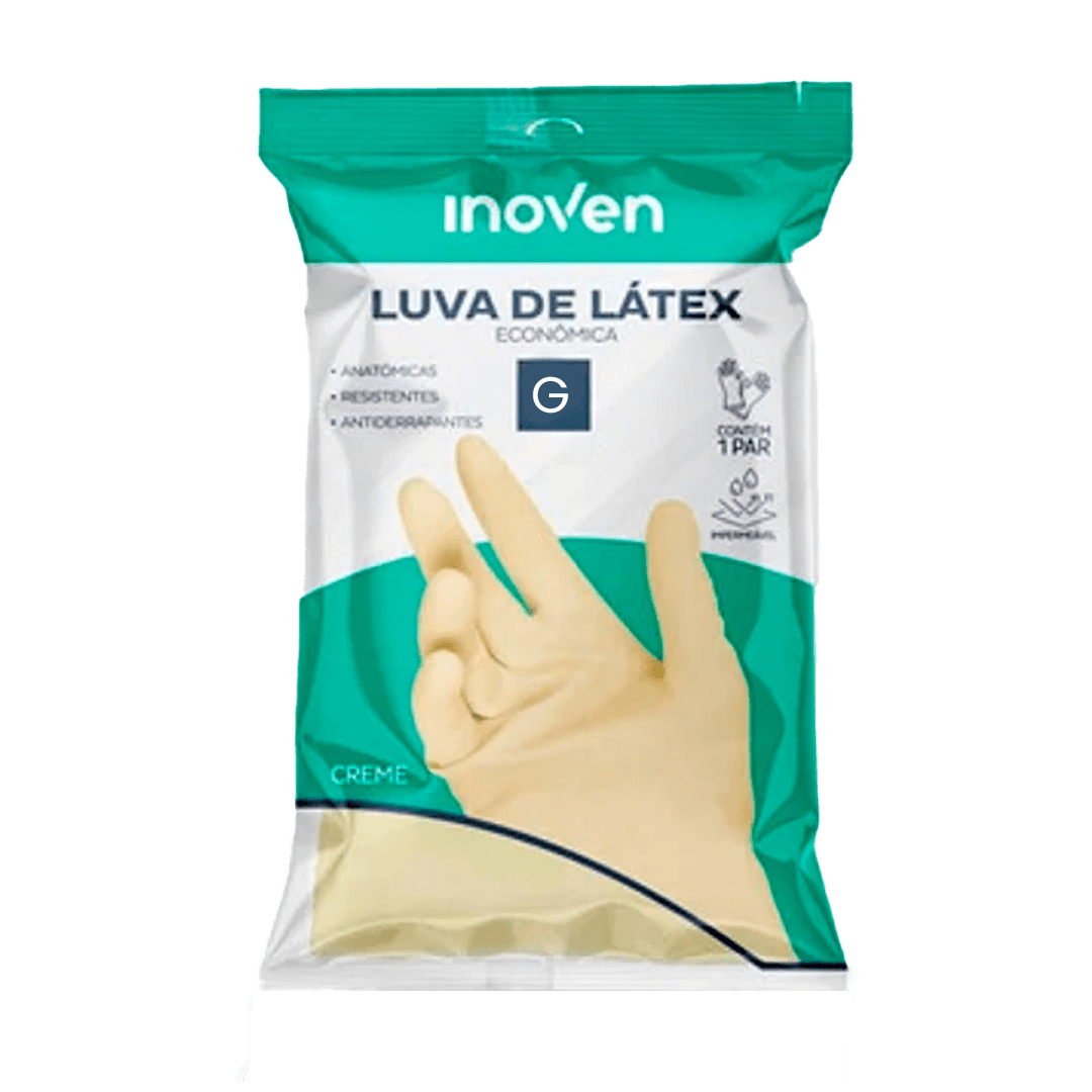 LUVA INOVEN LIMPEZA CREME G 1 PAR | INOVATEX