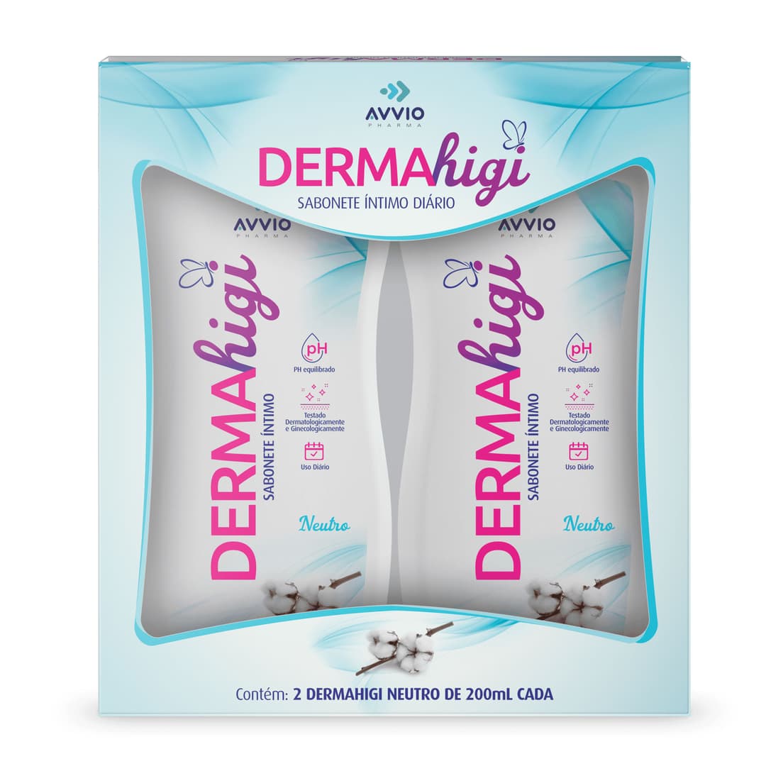 KIT SAB DERMAHIGI INTIMO NEUTRO 2X200ML | 3B PLASTICOS