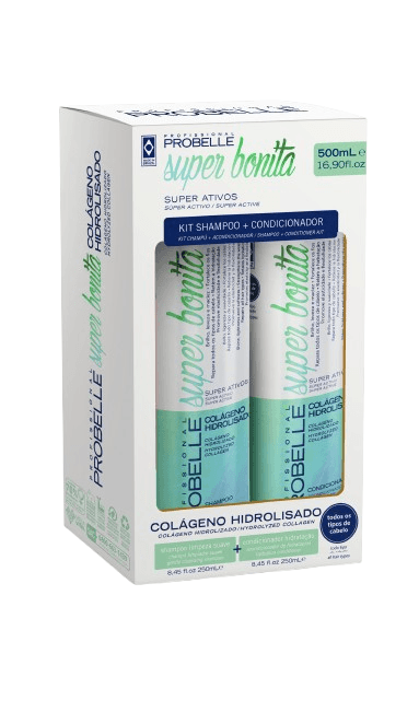 KIT SUPER BONITA SH 250ML+COND 250ML COLAGENO | UNILEVER