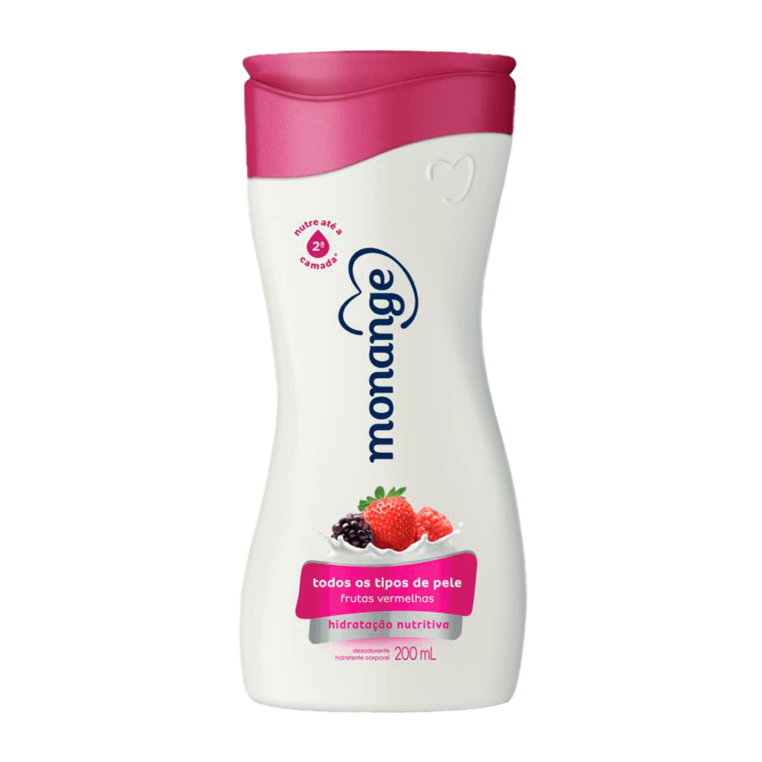 HIDRATANTE MONANGE FRUTAS VERMELHAS 200ML | COTY