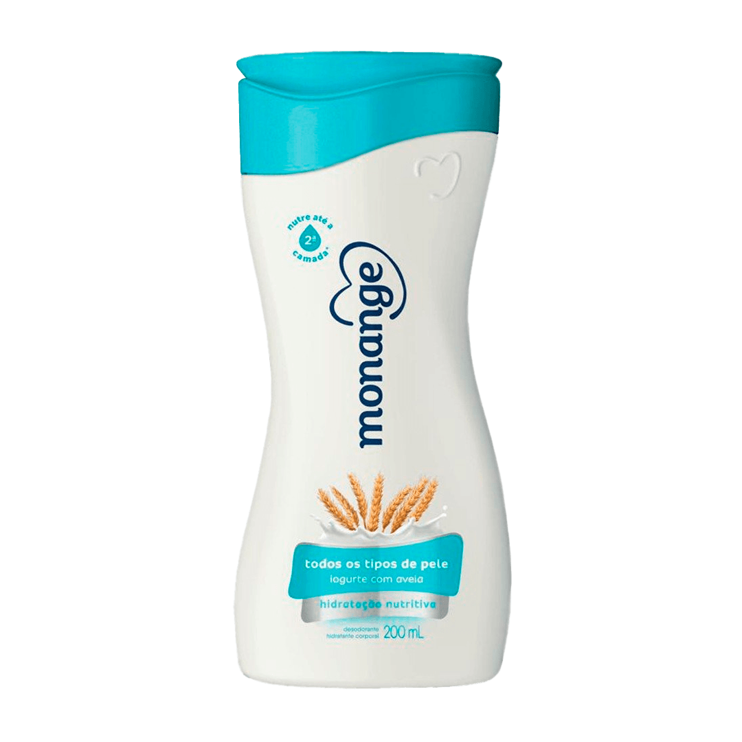 HIDRATANTE MONANGE IOGURTE AVEIA 200 ML | COTY