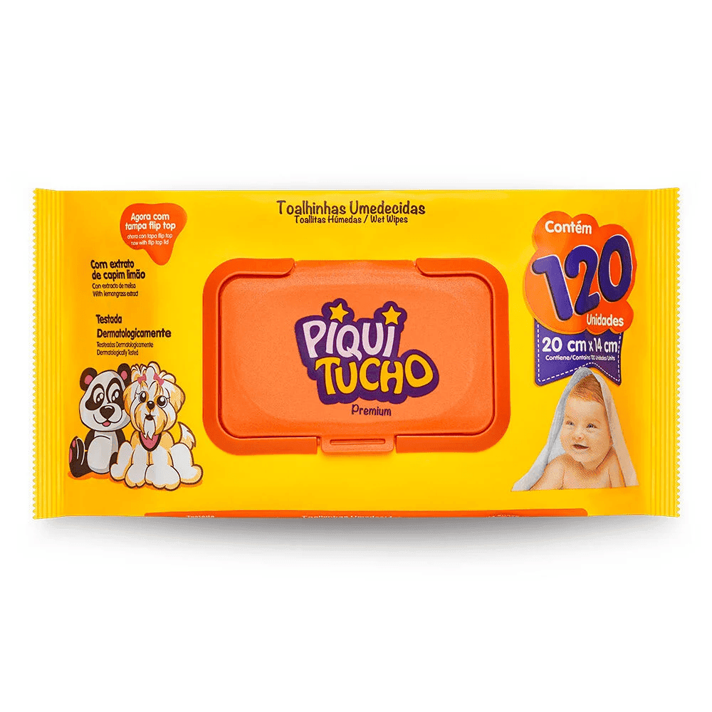 LENCO UMED PIQUITUCHO PREMIUM 120UN | 3B PLASTICOS