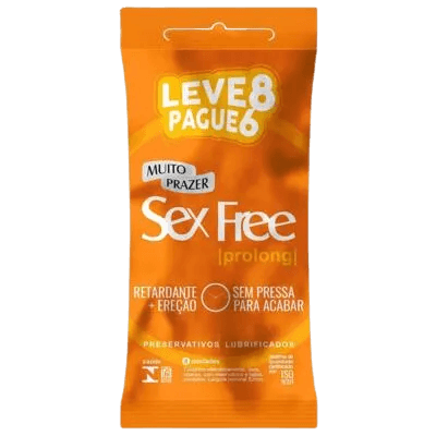 PRES SEX FREE PROLONG L8P6 UN | SEX FREE PRESERVATIVOS