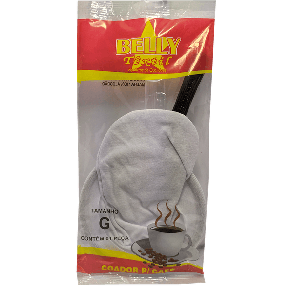 COADOR DE CAFE BELLY GRANDE 12UN | 3B PLASTICOS