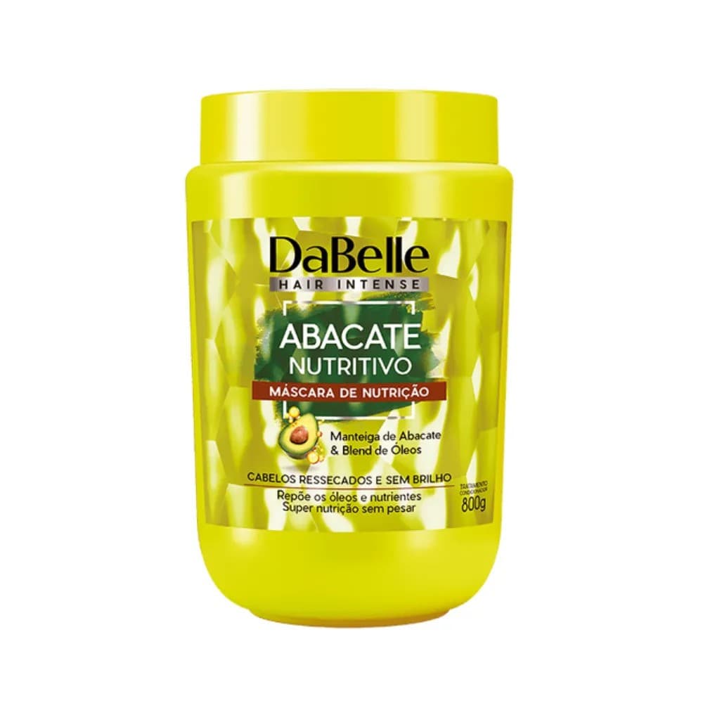 MASCARA DABELLE 800GR ABACATE | DUTYCOSMETICOS