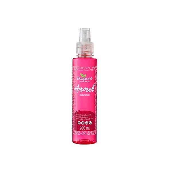 BODY SPLASH EKOPURE AMOREH 200ML | VISAO COSMETICOS