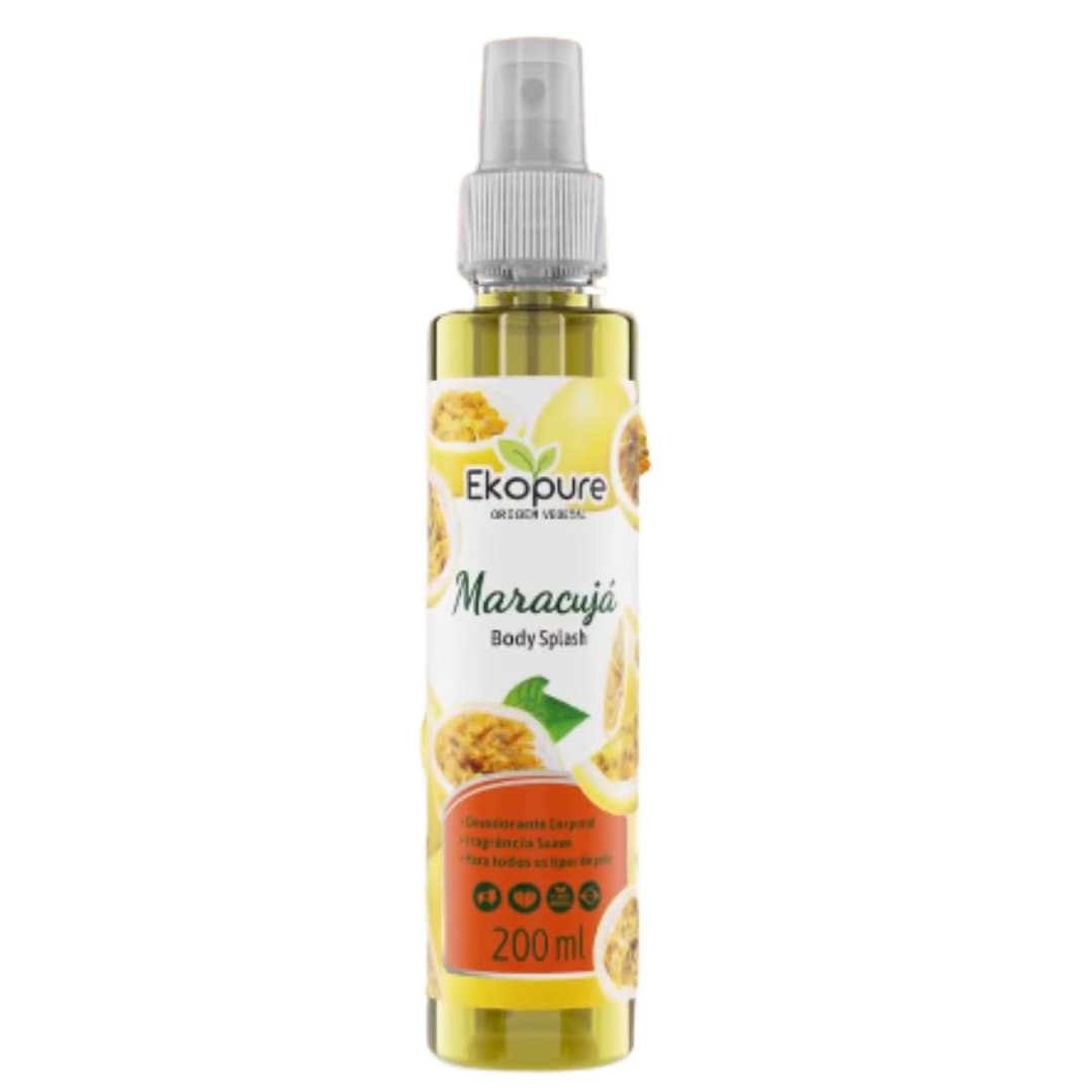 BODY SPLASH EKOPURE MARACUJA 200ML | VISAO COSMETICOS