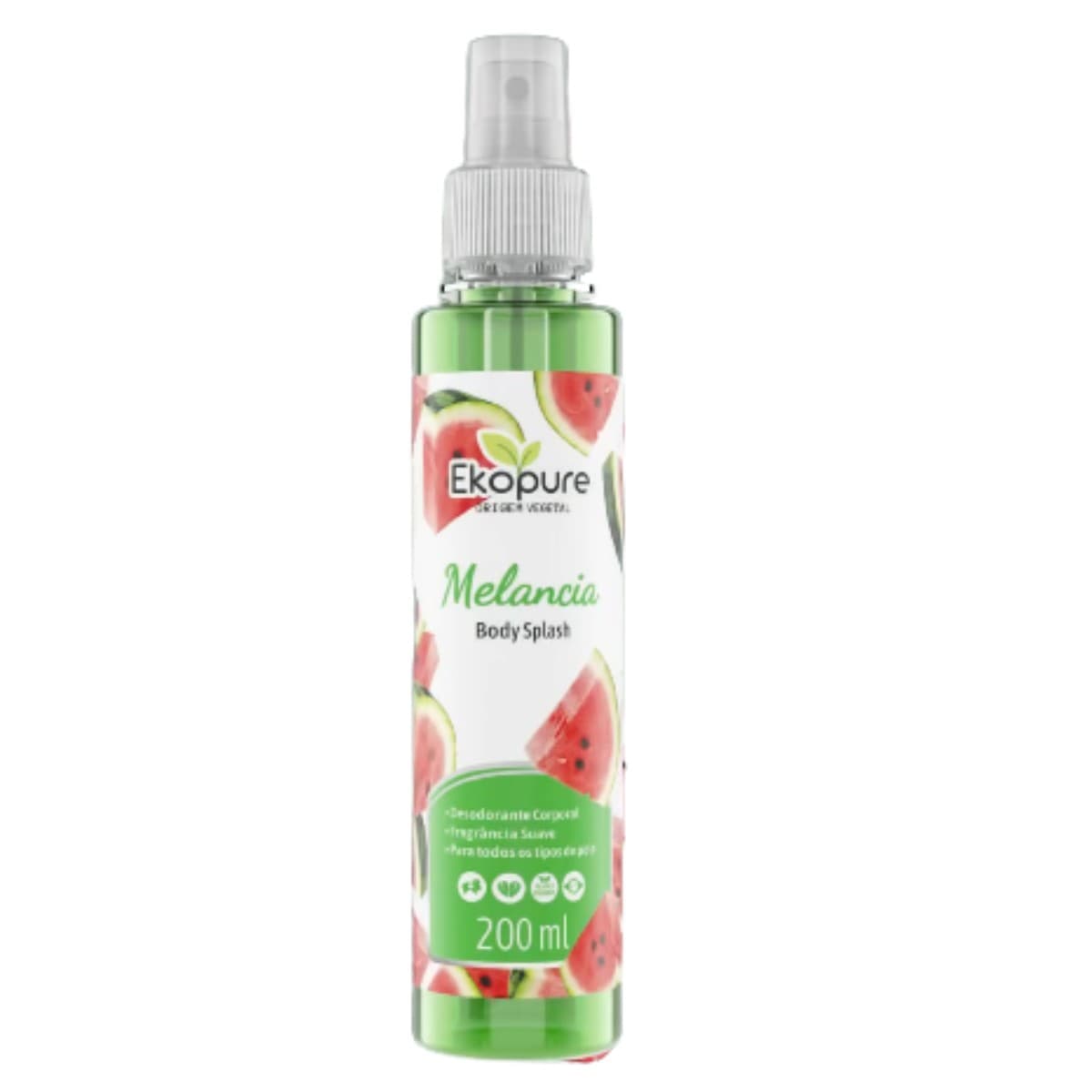 BODY SPLASH EKOPURE MELANCIA 200ML | VISAO COSMETICOS