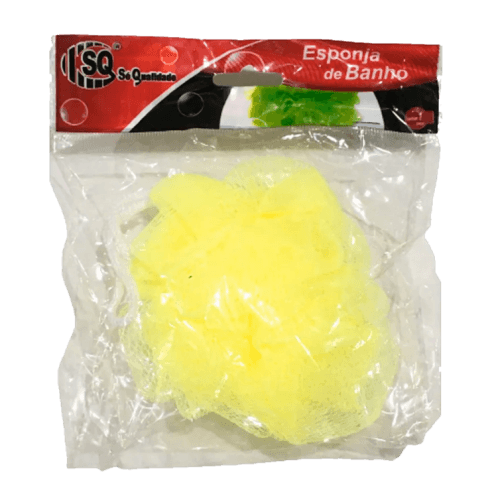 ESPONJA PARA BANHO SQ EM PLASTICO 1 UN | 3B PLASTICOS