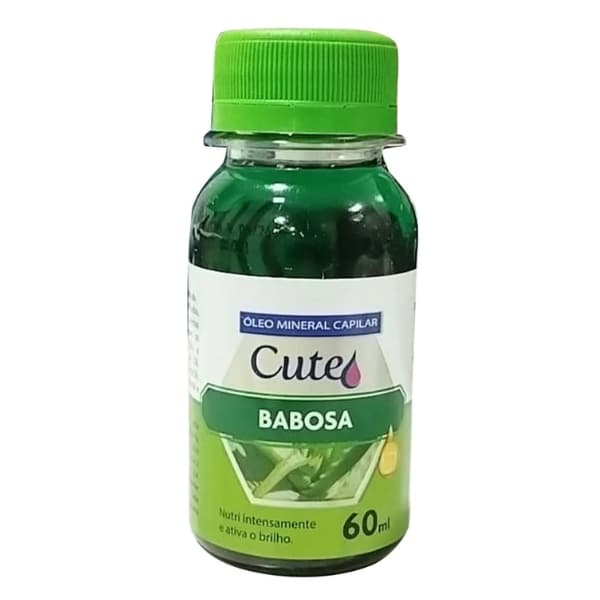 OLEO CAP CUTE BABOSA 60ML | DUTYCOSMETICOS