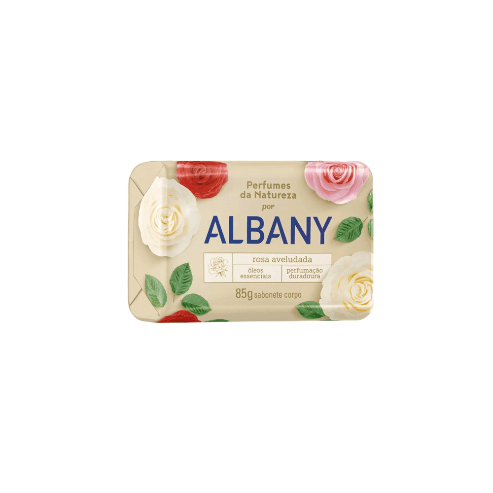SAB ALBANY PERF NATUREZA 85GR ROSA AVELUDADA | FLORA