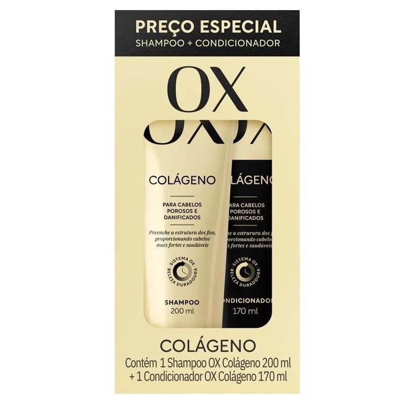 KIT OX COLAGENO SH 200ML+ COND 170ML | FLORA