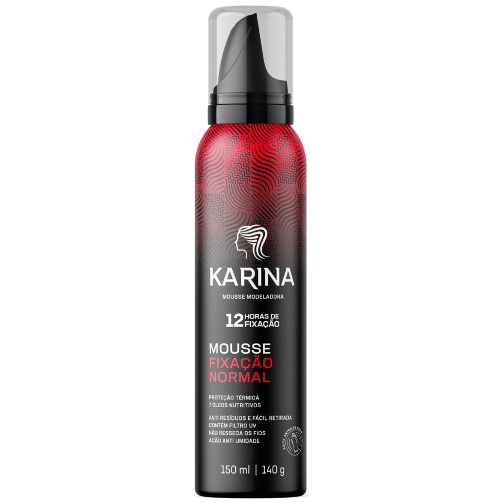 MOUSSE KARINA FIXACAO 150ML NORMAL | BELLIZ