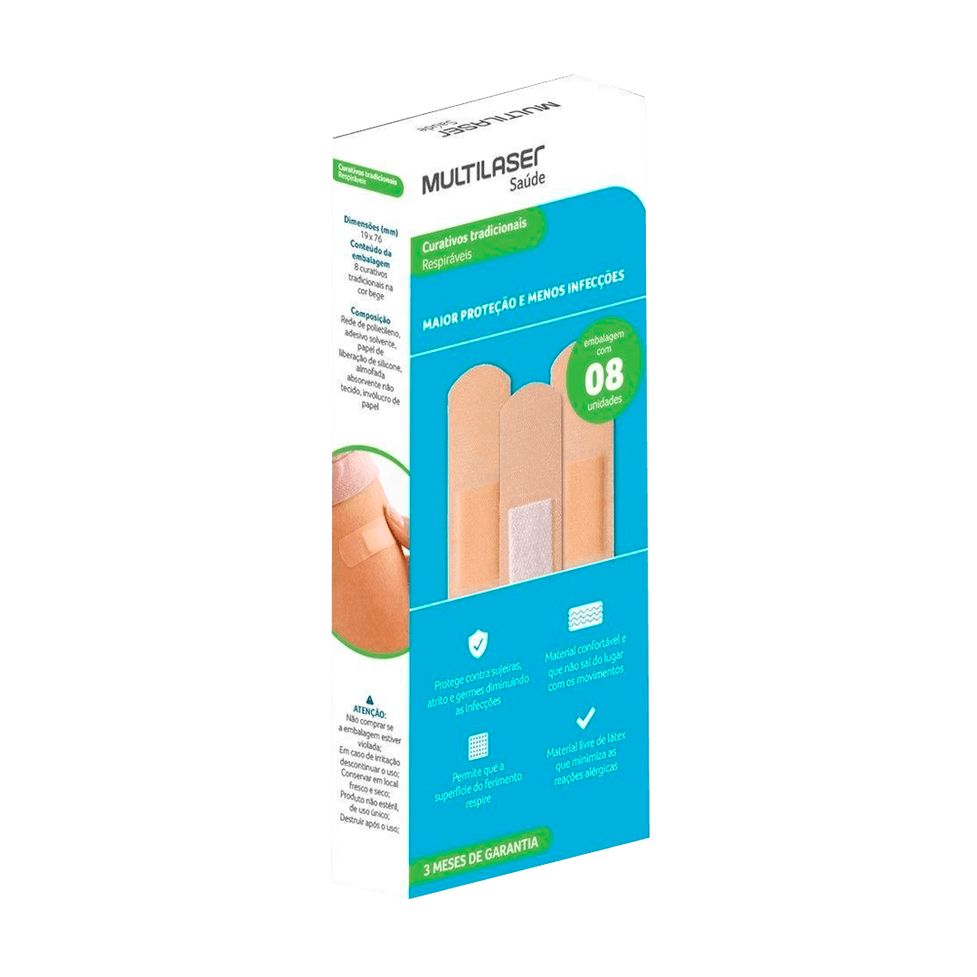 CURATIVO MULTILASER BEGE 8 UN HC490 | CREMER